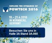 19.-21.04.16: POWTECH 2016 (Deutschland, Nürnberg)